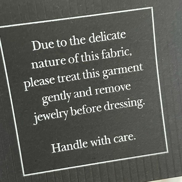 Nwt Ieena for Mac Duggal Sequined Drop Shoulder Faux Wrap Gown in Copper - Picture 11 of 15